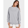 image:imageANRABESS Womens Oversized Sweatshirts Mock Neck Pullover  Cozy Fleece Long Sleeve Tops Casual Daily Wear Going Out amp Preppy Loose Fit 2026 Fall Winter Trendy OutfitsGrey