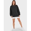 image:imageANRABESS Womens Oversized Sweatshirts Mock Neck Pullover  Cozy Fleece Long Sleeve Tops Casual Daily Wear Going Out amp Preppy Loose Fit 2026 Fall Winter Trendy OutfitsBlack