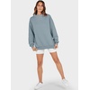 image:imageANRABESS Womens Oversized Sweatshirts Mock Neck Pullover  Cozy Fleece Long Sleeve Tops Casual Daily Wear Going Out amp Preppy Loose Fit 2026 Fall Winter Trendy OutfitsDeep Blue