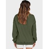 image:imageANRABESS Womens Oversized Sweatshirts Mock Neck Pullover  Cozy Fleece Long Sleeve Tops Casual Daily Wear Going Out amp Preppy Loose Fit 2026 Fall Winter Trendy OutfitsOlive