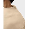 image:imageANRABESS Womens Oversized Sweatshirts Mock Neck Pullover  Cozy Fleece Long Sleeve Tops Casual Daily Wear Going Out amp Preppy Loose Fit 2026 Fall Winter Trendy OutfitsParchment