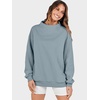image:imageANRABESS Womens Oversized Sweatshirts Mock Neck Pullover  Cozy Fleece Long Sleeve Tops Casual Daily Wear Going Out amp Preppy Loose Fit 2026 Fall Winter Trendy OutfitsDeep Blue