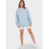 image:imageANRABESS Womens Oversized Sweatshirts Mock Neck Pullover  Cozy Fleece Long Sleeve Tops Casual Daily Wear Going Out amp Preppy Loose Fit 2026 Fall Winter Trendy OutfitsLight Blue