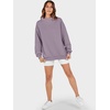 image:imageANRABESS Womens Oversized Sweatshirts Mock Neck Pullover  Cozy Fleece Long Sleeve Tops Casual Daily Wear Going Out amp Preppy Loose Fit 2026 Fall Winter Trendy OutfitsNutmeg