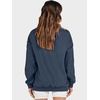 image:imageANRABESS Womens Oversized Sweatshirts Mock Neck Pullover  Cozy Fleece Long Sleeve Tops Casual Daily Wear Going Out amp Preppy Loose Fit 2026 Fall Winter Trendy OutfitsDark Navy Blue