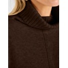 image:imageANRABESS Womens Oversized Turtleneck Tunic Sweater  Chunky Soft Batwing Pullover Side Hem Split Knit Tops Dressy Casual Work Office Clothes for Fall Winter TransitionCoffee