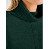 image:imageANRABESS Womens Oversized Turtleneck Tunic Sweater  Chunky Soft Batwing Pullover Side Hem Split Knit Tops Dressy Casual Work Office Clothes for Fall Winter TransitionGreen