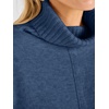 image:imageANRABESS Womens Oversized Turtleneck Tunic Sweater  Chunky Soft Batwing Pullover Side Hem Split Knit Tops Dressy Casual Work Office Clothes for Fall Winter TransitionBlue