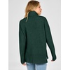 image:imageANRABESS Womens Oversized Turtleneck Tunic Sweater  Chunky Soft Batwing Pullover Side Hem Split Knit Tops Dressy Casual Work Office Clothes for Fall Winter TransitionGreen