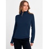 image:imageANRABESS Womens Turtleneck Wool Blend Lightweight Sweaters  Soft Knit Long Sleeve Pullover Tops Basic Versatile Business Casual Office Work Outfits Cozy Daily Wear Fall WinterDeep Blue