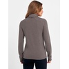 image:imageANRABESS Womens Turtleneck Wool Blend Lightweight Sweaters  Soft Knit Long Sleeve Pullover Tops Basic Versatile Business Casual Office Work Outfits Cozy Daily Wear Fall WinterDark Taupe