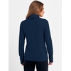 image:imageANRABESS Womens Turtleneck Wool Blend Lightweight Sweaters  Soft Knit Long Sleeve Pullover Tops Basic Versatile Business Casual Office Work Outfits Cozy Daily Wear Fall WinterDeep Blue