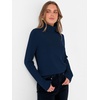 image:imageANRABESS Womens Turtleneck Wool Blend Lightweight Sweaters  Soft Knit Long Sleeve Pullover Tops Basic Versatile Business Casual Office Work Outfits Cozy Daily Wear Fall WinterDeep Blue
