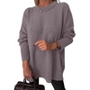 image:imageANRABESS Oversized Sweaters for Women Batwing Fall Outfits  Long Sleeve Crew Neck Pullover Cozy Casual Loose Knit Tops Cute Office Work Travel Vacation Winter Fashion ClothingNutmeg
