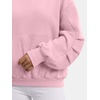 image:imageANRABESS Oversized Hoodies for Women Fleece Sweatshirt  Ruched Long Sleeve Pullover Top  with Kangaroo Pocket Drop ShoulderCasual Daily amp Light Workouts Spring Fall ClothesPink