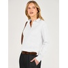 image:imageANRABESS Sweaters for Women Polo Collared Knit Long Sleeve Pullover  Soft Lightweight Cozy Feel V Neck Button Shirts Business Casual amp Office Clothes Fall Winter Dressy WearWhite