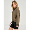 image:imageANRABESS Sweatshirt for Women Oversized Cropped Fall Outfits  Long Sleeve Button Henley Neck Soft Comfy Pullover Tops Relaxed Fit Casual Daily Wear Fall Winter Fashion Outfits ClothesBrown