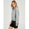 image:imageANRABESS Sweatshirt for Women Oversized Cropped Fall Outfits  Long Sleeve Button Henley Neck Soft Comfy Pullover Tops Relaxed Fit Casual Daily Wear Fall Winter Fashion Outfits ClothesLight Grey