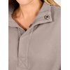 image:imageANRABESS Sweatshirt for Women Oversized Cropped Fall Outfits  Long Sleeve Button Henley Neck Soft Comfy Pullover Tops Relaxed Fit Casual Daily Wear Fall Winter Fashion Outfits ClothesMocha