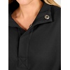 image:imageANRABESS Sweatshirt for Women Oversized Cropped Fall Outfits  Long Sleeve Button Henley Neck Soft Comfy Pullover Tops Relaxed Fit Casual Daily Wear Fall Winter Fashion Outfits ClothesBlack