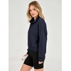 image:imageANRABESS Sweatshirt for Women Oversized Cropped Fall Outfits  Long Sleeve Button Henley Neck Soft Comfy Pullover Tops Relaxed Fit Casual Daily Wear Fall Winter Fashion Outfits ClothesNavy Blue