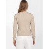 image:imageANRABESS Womens Cropped Lightweight Long Sleeve Sweater  CrewNeck Soft Ribbed Knit PulloverSlim Fit TopsBusiness Casual OutfitsWork Office AllDay WearFall Winter ClothesAlmond
