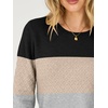 image:imageANRABESS Womens Cropped Lightweight Long Sleeve Sweater  CrewNeck Soft Ribbed Knit PulloverSlim Fit TopsBusiness Casual OutfitsWork Office AllDay WearFall Winter ClothesBlackbeigegrey