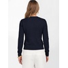 image:imageANRABESS Womens Cropped Lightweight Long Sleeve Sweater  CrewNeck Soft Ribbed Knit PulloverSlim Fit TopsBusiness Casual OutfitsWork Office AllDay WearFall Winter ClothesNavy Blue
