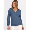 image:imageANRABESS Womens Fall Long Sleeve V Neck Light Sweaters  Lightweight Soft Basic Pullover TopsBusiness Casual Work OutfitsTravel Vacation All Day WearSpring Winter Layer ClothingDeep Blue