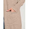image:imageANRABESS Womens Lightweight Open Front Cardigan Sweaters  Long Sleeve Draped V Neck Coat With Pockets Soft Stretchy Knit Work Business Casual Outfits2026 Fall Trendy Travel OutingsLight Khaki