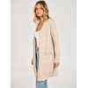 image:imageANRABESS Womens Lightweight Open Front Cardigan Sweaters  Long Sleeve Draped V Neck Coat With Pockets Soft Stretchy Knit Work Business Casual Outfits2026 Fall Trendy Travel OutingsAlmond