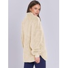 image:imageANRABESS Womens Sweatshirt Sherpa Fuzzy Fleece Zip Up Hoodies Cozy Pullover Soft Sweaters Tops 2026 Fall Trendy ClothesApricot