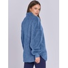 image:imageANRABESS Womens Sweatshirt Sherpa Fuzzy Fleece Zip Up Hoodies Cozy Pullover Soft Sweaters Tops 2026 Fall Trendy ClothesDeep Blue