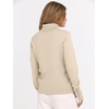 image:imageANRABESS Turtleneck Sweaters for Women Long Sleeve Tops  2026 Fall Winter Fashion Clothes Office Work Daily Wear Dressy Casual Outfits Soft Knitted Ribbed ButtonCuff Pullover TopParchment