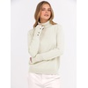 image:imageANRABESS Turtleneck Sweaters for Women Long Sleeve Tops  2026 Fall Winter Fashion Clothes Office Work Daily Wear Dressy Casual Outfits Soft Knitted Ribbed ButtonCuff Pullover TopWhite