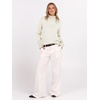 image:imageANRABESS Turtleneck Sweaters for Women Long Sleeve Tops  2026 Fall Winter Fashion Clothes Office Work Daily Wear Dressy Casual Outfits Soft Knitted Ribbed ButtonCuff Pullover TopWhite