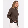 image:imageANRABESS Turtleneck Sweaters for Women Long Sleeve Tops  2026 Fall Winter Fashion Clothes Office Work Daily Wear Dressy Casual Outfits Soft Knitted Ribbed ButtonCuff Pullover TopChocola