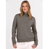 image:imageANRABESS Turtleneck Sweaters for Women Long Sleeve Tops  2026 Fall Winter Fashion Clothes Office Work Daily Wear Dressy Casual Outfits Soft Knitted Ribbed ButtonCuff Pullover TopGrey Khaki