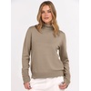 image:imageANRABESS Turtleneck Sweaters for Women Long Sleeve Tops  2026 Fall Winter Fashion Clothes Office Work Daily Wear Dressy Casual Outfits Soft Knitted Ribbed ButtonCuff Pullover TopBright Tan