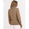 image:imageANRABESS Turtleneck Sweaters for Women Long Sleeve Tops  2026 Fall Winter Fashion Clothes Office Work Daily Wear Dressy Casual Outfits Soft Knitted Ribbed ButtonCuff Pullover TopLight Camel