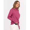 image:imageANRABESS Turtleneck Sweaters for Women Long Sleeve Tops  2026 Fall Winter Fashion Clothes Office Work Daily Wear Dressy Casual Outfits Soft Knitted Ribbed ButtonCuff Pullover TopHot Pink