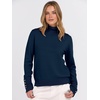 image:imageANRABESS Turtleneck Sweaters for Women Long Sleeve Tops  2026 Fall Winter Fashion Clothes Office Work Daily Wear Dressy Casual Outfits Soft Knitted Ribbed ButtonCuff Pullover TopNavy Blue