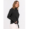 image:imageANRABESS Turtleneck Sweaters for Women Long Sleeve Tops  2026 Fall Winter Fashion Clothes Office Work Daily Wear Dressy Casual Outfits Soft Knitted Ribbed ButtonCuff Pullover TopBlack