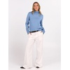 image:imageANRABESS Turtleneck Sweaters for Women Long Sleeve Tops  2026 Fall Winter Fashion Clothes Office Work Daily Wear Dressy Casual Outfits Soft Knitted Ribbed ButtonCuff Pullover TopSky