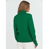 image:imageANRABESS Turtleneck Sweaters for Women Long Sleeve Tops  2026 Fall Winter Fashion Clothes Office Work Daily Wear Dressy Casual Outfits Soft Knitted Ribbed ButtonCuff Pullover TopGreen