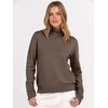 image:imageANRABESS Turtleneck Sweaters for Women Long Sleeve Tops  2026 Fall Winter Fashion Clothes Office Work Daily Wear Dressy Casual Outfits Soft Knitted Ribbed ButtonCuff Pullover TopNutmeg
