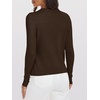 image:imageANRABESS Womens 100 Wool Sweaters V Neck Long Sleeve Work Business Casual Basic Pullover Sweater Tops 2026 Fall OutfitsBrown