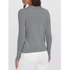 image:imageANRABESS Womens 100 Wool Sweaters V Neck Long Sleeve Work Business Casual Basic Pullover Sweater Tops 2026 Fall OutfitsGray