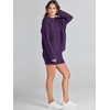 image:imageANRABESS Womens 2 Piece Outfits Sweater Lounge Sets  Cable Knit Oversized Sweaters Shorts Matching Sets Soft Breathable Warm Loungewear 2026 Winter Fashion ClothesPurple