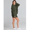 image:imageANRABESS Womens 2 Piece Outfits Sweater Lounge Sets  Cable Knit Oversized Sweaters Shorts Matching Sets Soft Breathable Warm Loungewear 2026 Winter Fashion ClothesArmy Green